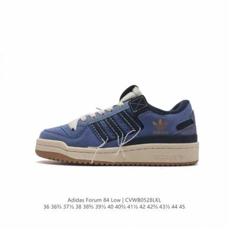 特价 Adidas 阿迪达斯 Forum 84 Low Shoes 饰有摩登细节的forum 经典板鞋运动鞋休闲篮球运动鞋。当adidas Forum篮球鞋初次 - 点击图像关闭