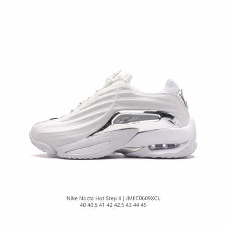 真标 耐克 联名好鞋 Nocta X Nike Hot Step2 时尚休闲厚底增高老爹鞋 气垫缓震慢跑鞋 經典 Hot Step 全新改版升級！鞋款整体以合成 - 点击图像关闭