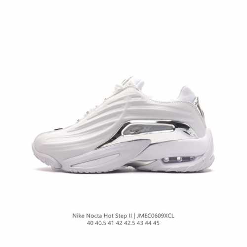真标 耐克 联名好鞋 Nocta X Nike Hot Step2 时尚休闲厚底增高老爹鞋 气垫缓震慢跑鞋 經典 Hot Step 全新改版升級！鞋款整体以合成