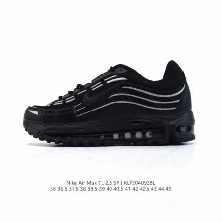 公司级 Nike耐克男女鞋 Cdg X Nike Air Max Tl 2.5 联名款复古风气垫跑鞋 缓震运动鞋 侃爷亲穿同款！鞋身自带大量 3M 反光细节，光 - 点击图像关闭