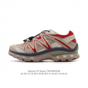 新品公司级 Salomon萨洛蒙 Xt-Quest 潮流 低帮 户外功能鞋徒步鞋 男女款 Salomon Xt-Quest Gtx是一款专为户外运动设计的多功能