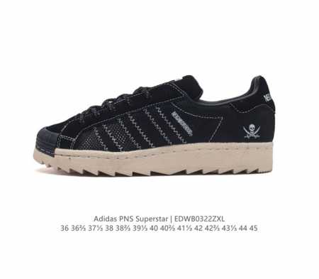 阿迪达斯adidas三叶草 Pns Superstar 贝壳头系列低帮经典百搭休闲运动板鞋 类型 男女鞋 货号 Ie8879 尺码 36 36 37 38 38 - 点击图像关闭