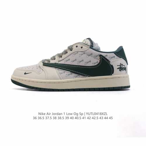 公司级 真标 耐克 Nike Air Jordan 1 Low Og Sp Military Blue Aj1乔1倒勾 2025年新款 蛇年新款 蛇纹低帮篮球鞋