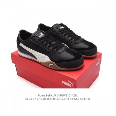 彪马 puma Bella Ut 时尚百搭 舒适 防滑 低帮 生活休闲鞋 薄底鞋。继将 Speedcat Og 带回后，puma 再以档案室的经典鞋型 Bell