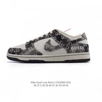 公司级 耐克 Nike Dunk Low Retro 运动鞋复古板鞋，作为 80 年代经典篮球鞋款，起初专为硬木球场打造，后来成为席卷街头的时尚标杆，现以经典细