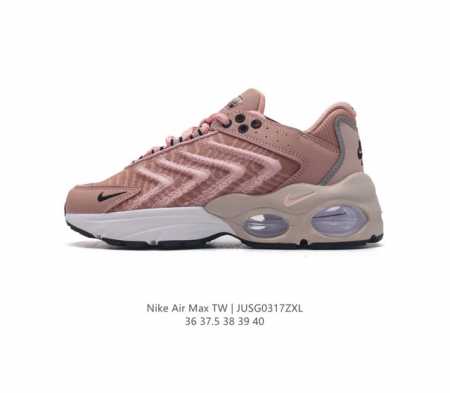耐克nike 休闲鞋经典air Max Tw运动鞋气垫缓震老爹鞋 季节限定 小气垫慢跑 增高老爹鞋厚底 以轻薄利落的外观再现元年款篮球鞋的非凡魅力 该鞋款采用织 - 点击图像关闭