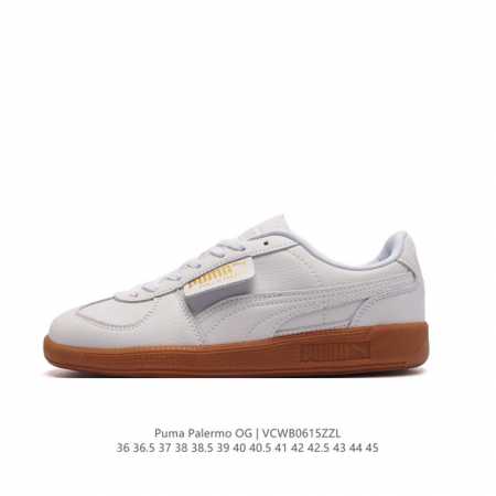 彪马puma Palermo Og 防滑耐磨低帮德训板鞋 男女运动鞋，Army Trainer Og休闲鞋沿用德训鞋经典外观 鞋身和鞋舌分别添加了品牌标志性 L - 点击图像关闭