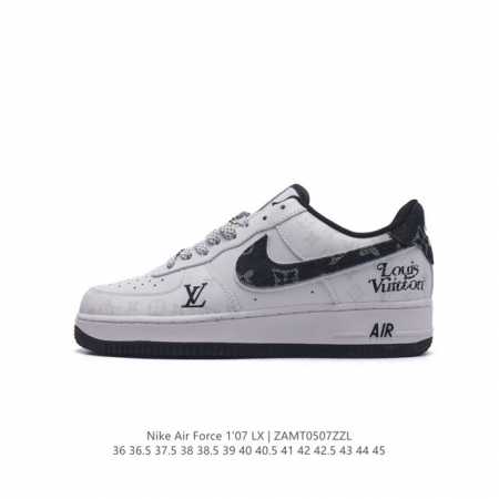 耐克 Nike Air Force 1 '07 Low 空军一号含气垫 低帮百搭厚底增高休闲运动板鞋。柔软、弹性十足的缓震性能和出色的中底设计，横跨复古与现代的 - 点击图像关闭