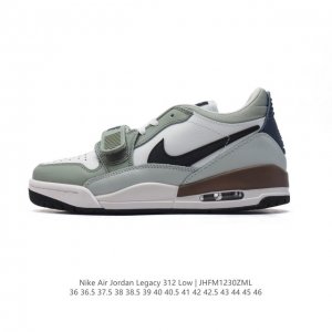 公司级 耐克 Aj 乔丹 Air Jordan Legacy 312 低帮运动鞋 Aj312 乔312百搭篮球鞋 熊猫 酷炫混搭，谁人不爱？Air Jordan