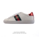 公司级 Gucci 古奇 小白鞋 古驰奢侈品男女运动板鞋 刺绣蜜蜂休闲鞋子 Gucci Tennis 1977老花鞋，经典耐穿，复古感满满的Gucci老花鞋老花