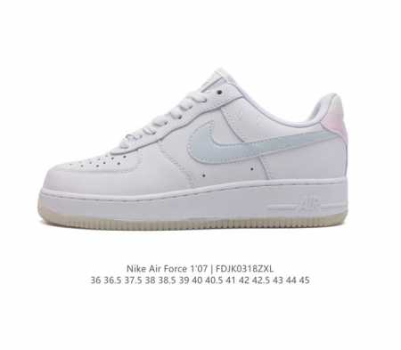 耐克 Nike Air Force 1 07 空军一号 Af 1 低帮 厚底增高百搭 休闲运动板鞋 柔软 弹性十足的缓震性能和出色的中底设计 横跨复古与现代的外 - 点击图像关闭
