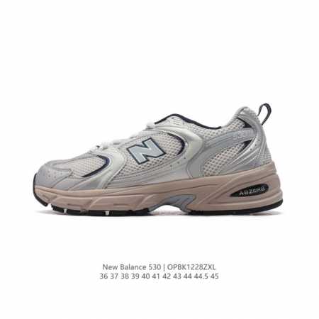 真标 新百伦 Nb530 New Balance 530 复跑古鞋 厚底增高老爹鞋 缓震运动慢跑鞋。Nb530这鞋双确实是nb家经复典古款式之一，以全科新技诠释 - 点击图像关闭