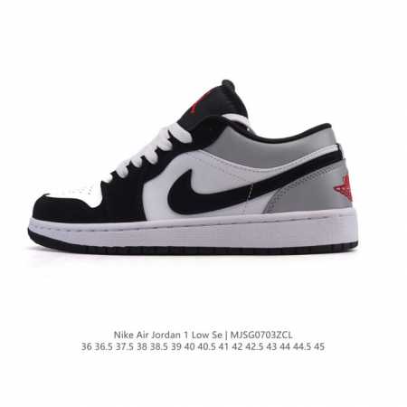 公司级 耐克 乔丹Air Jordan 1 Low Aj1 乔1 乔丹1代Aj1 低帮复古文化休闲运动篮球鞋。从1985 年面世的元年款汲取设计灵感，采用简洁大 - 点击图像关闭