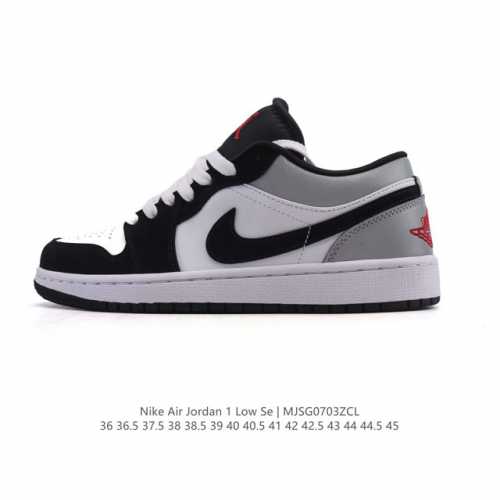 公司级 耐克 乔丹Air Jordan 1 Low Aj1 乔1 乔丹1代Aj1 低帮复古文化休闲运动篮球鞋。从1985 年面世的元年款汲取设计灵感，采用简洁大