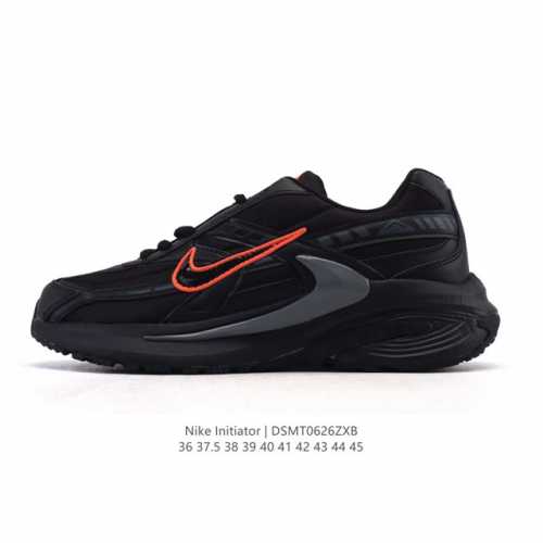 Ins爆火全新韩系古着风，回味经典 Nike 耐克Initiator Running创始者系列复古厚底增高老爹休闲运动舒适跑鞋。 尺码: 36-45 货号：Ib