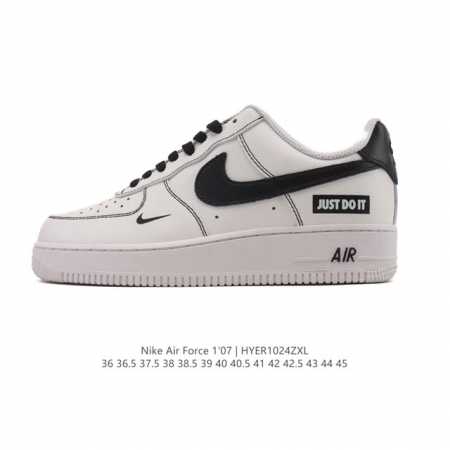 耐克 Nike Air Force 1 '07 Low 空军一号含气垫 低帮 小白鞋 百搭厚底增高休闲运动板鞋。柔软、弹性十足的缓震性能和出色的中底设计，横跨复 - 点击图像关闭