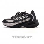 新品公司级 阿迪达斯 Adidas Climacool Vento 4.0 舒适百搭减震回弹 低帮 休闲跑步鞋 男女同款运动鞋 白灰色 阿迪达斯清风系列风动4.