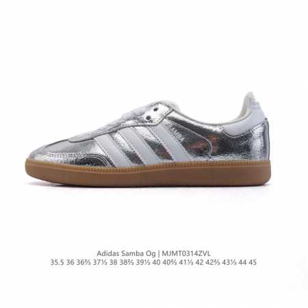 180 阿迪达斯 德训鞋 Adidas Originals Samba Og Shoes 经典运动鞋小白鞋「T头鞋」男女鞋 彰显休闲摩登风情的时尚经典鞋。它诞生 - 点击图像关闭