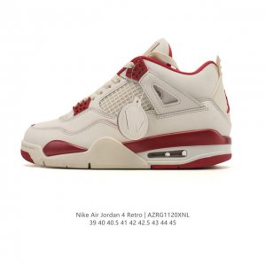 公司级 耐克 Nike Air Jordan 4 Retro Og迈克尔 乔丹Aj4代乔4 低帮复古休闲运动文化篮球鞋。秉承轻量化的速度型篮球鞋设计思想完成设计