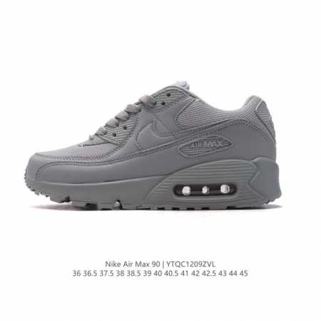 Nike耐克运动鞋 Air Max 90 健身运动跑鞋休闲鞋 复古风十足！Air Max 90 作为 Nike 旗下最经典的鞋型之一，凭借着百搭的造型，获得众多 - 点击图像关闭