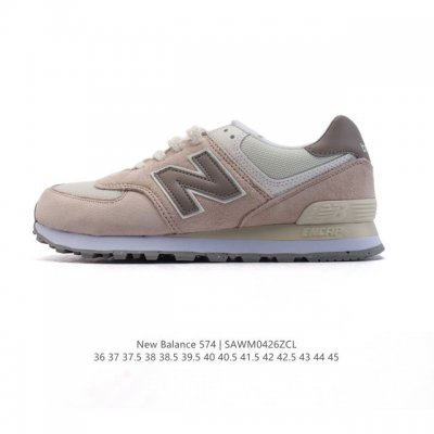 Nb 574 新百伦 New Balance Nb 574系列舒适百搭复古拼接时尚休闲运动鞋。New Balance 的 574 具有识别性和持久流行性，从它作