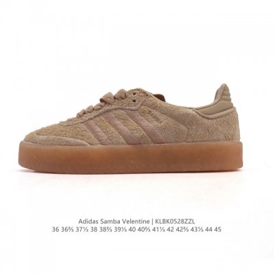 adidas 阿迪达斯 男女款运动鞋 三叶草Samba Velentine 休闲鞋 德训鞋 2025年新款 蛇纹皮革鞋面 复古板鞋经典运动鞋 一款阿迪达斯的Sa