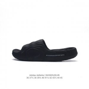 夏季新品，阿迪达斯adidas Original Adilette 22 Slide 莱特22代系列 山脊造型椰子风沙滩涉水百搭运动穿搭拖鞋adilette 2