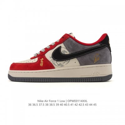 公司级 Af1耐克 Nike Air Force 1 ‘07 Low 空军一号 厚底增高百搭运动板鞋 原楦头原纸板 打造纯正空军版型，专注外贸渠道 全掌内置蜂窝