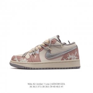 耐克 乔丹air Jordan 1 Low Aj1 乔1 乔丹1代aj1 低帮复古文化休闲运动篮球鞋。该鞋款从 5 年元年款汲取设计灵感，焕新演绎简约经典外观，