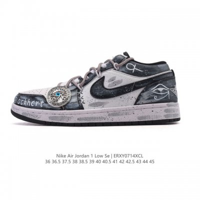 公司级 耐克 乔丹Air Jordan 1 Low Aj1 乔1 乔丹1代Aj1 解构绑带 双鞋带 低帮复古文化休闲运动篮球鞋。从1985 年面世的元年款汲取设