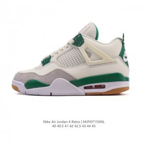 公司级 真标 耐克 Nike Air Jordan 4 Retro Og迈克尔 乔丹Aj4代乔4 中帮复古休闲运动文化篮球鞋。秉承轻量化的速度型篮球鞋设计思想完
