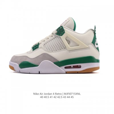公司级 真标 耐克 Nike Air Jordan 4 Retro Og迈克尔 乔丹Aj4代乔4 中帮复古休闲运动文化篮球鞋。秉承轻量化的速度型篮球鞋设计思想完