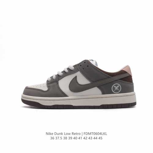 耐克 Nike Sb Dunk Low Pro 男女同款运动鞋复古板鞋，尽情迈步，彰显个性风采。采用柔软皮革鞋面，经久耐穿，塑就如元年款 Dunk 般的复古质感
