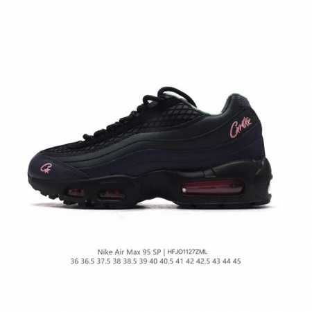 公司级 Nike 耐克 Air Max 95 潮流百搭 气垫缓震慢跑鞋 休闲防滑运动鞋！Nike耐克跑步鞋经典透气舒适运动鞋休闲鞋。为了迎接今年的世界地球日，N - 点击图像关闭