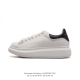 alexandermcqueen 亚历山大 麦昆mcq 运动小白鞋厚底增高闪尾光滑牛皮平底鞋休闲鞋 时尚男女板鞋潮运动鞋 ，火爆到大街小巷无人不知，无人不晓的境