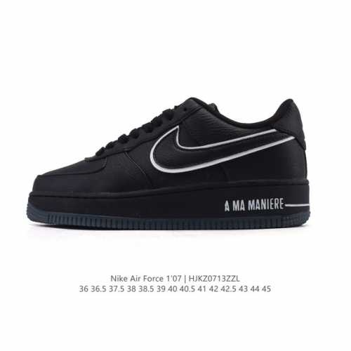 耐克 Nike Air Force 1 '07 Low 空军一号含气垫 小白鞋 2025年 蛇年新款 低帮百搭厚底增高休闲运动板鞋。柔软、弹性十足的缓震性能和出
