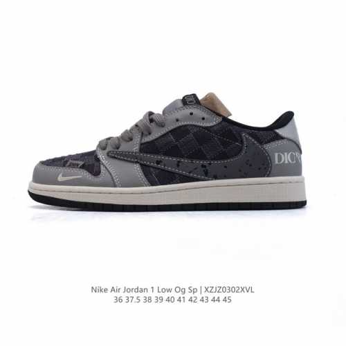310 【公司级】真标 耐克/Nike Air Jordan 1 Low Og Sp"Military Blue"Aj1乔1倒勾低帮篮球鞋 Aj1 乔丹1代 A