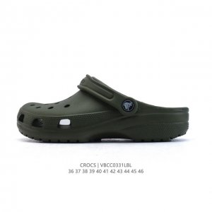 Crocs 沙滩洞洞鞋 男女士休闲厚底增高凉拖鞋 卡骆驰明星同款 厚底增高凸显大长腿沙滩鞋 选择尺码时 建议选大一码 脚感更舒适 这款没有鞋盒 类型：男女鞋 尺