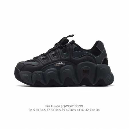 公司级 斐乐 男女同款老爹鞋 Fila Fusion 厚底增高百搭运动鞋 意大利百年经典运动品牌，网红单品 小红书推荐爆款 Fila斐乐新款小白鞋斐乐潮牌文化街 - 点击图像关闭