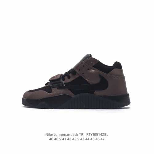 真标 Travis Scott 的 Jordan Jumpman Jack 训练鞋“Taupe Haze”亮相 Nike 耐克 新款jumpman 乔丹缓震运动