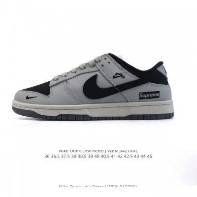 公司级 耐克 Nike Dunk Low Retro 运动鞋复古板鞋。作为 80 年代经典篮球鞋款，起初专为硬木球场打造，后来成为席卷街头的时尚标杆，现以经典细