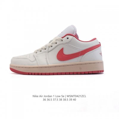 耐克 乔丹Air Jordan 1 Low Aj1 乔1 乔丹1代Aj1 低帮复古文化休闲运动篮球鞋，从1985 年面世的元年款汲取设计灵感，采用简洁大方的经典