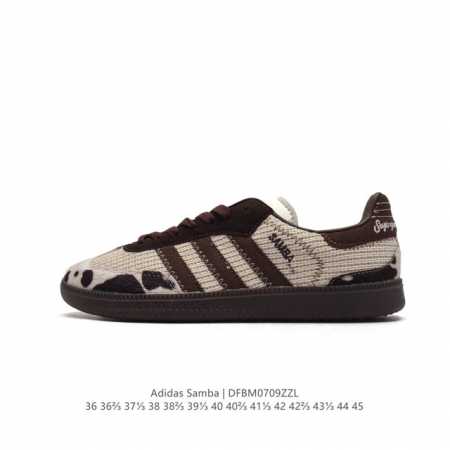 阿迪达斯 德训鞋 Adidas Originals Samba Og Shoes 经典运动鞋小白鞋 T头鞋 彰显休闲摩登风情的时尚经典鞋。它诞生于50年代的足球 - 点击图像关闭