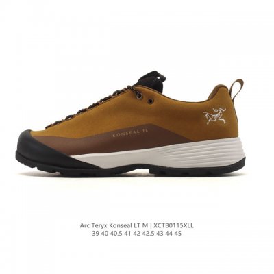 公司级 始祖鸟Arcteryxkonseallt 户外高性能超轻舒适透气 休闲运动徒步登山鞋 始祖鸟 这款Konseal 户外鞋的设计可应对多数技术路线和长途徒