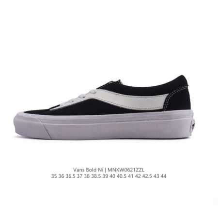 小红书爆款鞋 范斯Vans Checkerboard Bold Ni经典复古休闲运动硫化百搭情侣款滑板鞋 明星吴亦凡同款运动鞋 尺码：35 36 36.5 37 - 点击图像关闭