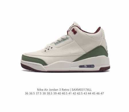 耐克 乔丹 Aj3 耐克 Nike Air Jordan 3 Retro Se 乔3 复刻篮球鞋 乔丹3代 三代 男女子运动鞋 作为 Aj 系列中广受认可的运动 - 点击图像关闭