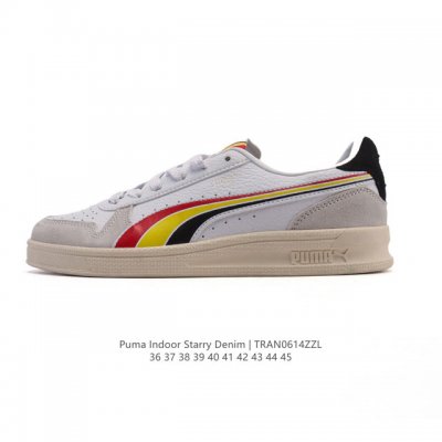 Puma 彪马 官方正品Indoor Og男女同款复刻经典低帮休闲轻便运动板鞋 彪马 Puma Indoor Starry Denim 提供了丰富的配色和材质选