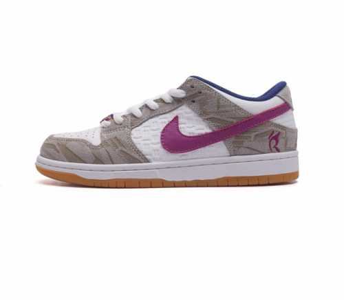 耐克 Nike Sb Dunk Low Pro 男 女滑板鞋 经典复古运动鞋 采用低帮设计 塑就经典 Dunk 风格 鞋垫后跟搭载 Zoom Air 气垫 加衬