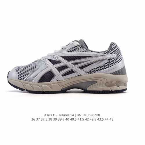 新品公司级 Asics亚瑟士男女通用复古运动休闲运动鞋 老爹鞋 Gel-Ds Trainer 14 时尚运动：Temptation Vacation X Asi