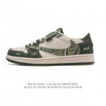 真标 耐克 Nike Air Jordan 1 Low Og Sp Military Blue Aj1乔1倒勾 2025年新款 蛇年新款 低帮篮球鞋 Aj1 乔